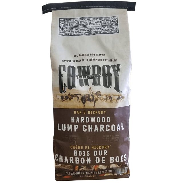 Cowboy Oak and Hickory Lump Charcoal 8.8 lbs