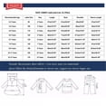 thumbnail image 2 of Chandail à Enfiler pour Tout-Petit Fille Rabais Tout-Petit Enfants Bébés Garçons Mode Manches Longues Hauts Décontractés Chemise Col Rabattu Chandail Ras du Cou pour Bébés Garçons Bleu 10T, 2 of 4