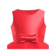 thumbnail image 2 of Girls Dress Sleeveless Red Ball Gown Wedding Party Pageant 6 Years, 2 of 4