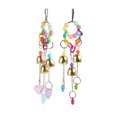 thumbnail image 3 of Bird Bells Toy, Relieve Anxiety Hanging  Bell Toy Climbing Clear Sound Safe  For Conures For Lovebirds, 3 of 8