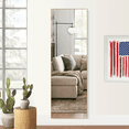 thumbnail image 2 of NeuType Full Length Floor Mirror Rectangular Gold 47"x16", 2 of 7