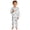 Blanc, variante sur Pyjama à Manches Longues à Thème des Fêtes Tenue de Nuit Douillette Pièce Ensemble de Pyjama Imprimé Saisonnier Doux Confortable Tenue de Détente Pyjamas