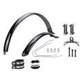 thumbnail image 1 of jinwen Mountain Bike Mudguards 24 inch Front and Rear Set Cycling Set Black Brace w Clamp, 1 of 9