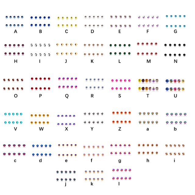 Nail Rhinestones Flat-Bottom Multi-faceted Sides DIY Handcraft Excellent Gloss Manicure Crystal Different Styles Mobile Phone Colorful
