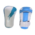 thumbnail image 2 of jinwen Kids Taekwondo Kick Pad Boxing Hand Target Tkd Sparring Gear Kick Boxing Pad White, 2 of 9