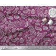 thumbnail image 2 of Soimoi Polyester Crepe Fabric Paisley Block Print Sewing Fabric Yard 42 Inch Wide, 2 of 3