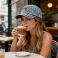 thumbnail image 4 of TIELUTT USA 250th Anniversary Print Baseball Cap Minimalist Letter Sun Hat For, 4 of 4