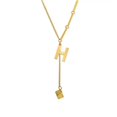 thumbnail image 1 of Pendentif Alphabet 26 Lettres Collier Lettre Initiale Mode pour Femmes Y8Z8, 1 of 9