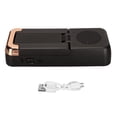 thumbnail image 3 of Phone Stand Speaker, Stable Built In Mic Cellphone Holder Wireless Speaker HD Stereo Distortion Free Universal  For Gamepad Black, 3 of 8