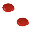 thumbnail image 2 of kurtrusly Snack Tray Candy Plate Fruit Basket Simulation Lifelike Leaf Space Saving Kitchen Gadget Party Accessory Decoration Red 2Set, 2 of 6