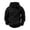 Black, variant on CFLVAEK Mens Tactical Cargo Hoodie Big and Tall Quarter Zip Up Hooded Sweatshirts Loose Fit Long Sleeve Outdoor Workout Sweatshirt with Pockets Black L