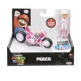 thumbnail image 1 of The Super Mario Bros. Movie – 2.5” Figure with Pull Back Racer – Peach, 1 of 6