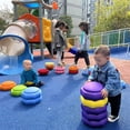 thumbnail image 4 of YOPTOP Balance Stepping Stones for Kids Stepping for Balance with Non-Slip Bottom - Exercise Coordination and Stability 1PCS,q#blue, 4 of 7