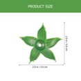thumbnail image 4 of MasteelfCA 120pcs Simulation Rose Flower Sepals Receptacles Diy Flower Calyxes Supplies, 4 of 9