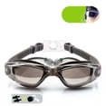 thumbnail image 1 of Goggles Swimming Goggles HD Waterproof Fog Proof Large Frame Electroplate Goggles Formen Women, 1 of 8