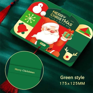 Gift Cards Christmas,Unique Christmas Gifts,Greeting Card , Christmas Eve Gift Message Card, Holiday Greeting Card,Christmas Gift Cards,Christmas Cards with Envelopes,Gift Card Christmas