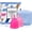 Pink, variant on SHORDY Menstrual Cups, Set of 2 (Small + Large) with Box (Pink)