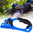 thumbnail image 2 of Blue Climbing Carabiner, Hand Ascender, Lightweight For Rock Climbing Mountaineering 8-13Mm Mountaineering Rope, 2 of 8