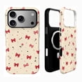 thumbnail image 1 of SKLYDDI Cute Aesthetic Polka Case for iPhone 17, Compatible with MagSafe, 1 of 7