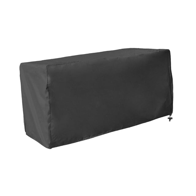 Almencla Housse de Coffre de Terrasse en Tissu Oxford Banc de Rangement pour Table de Foyer Mobilier Canapé L