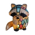 thumbnail image 2 of TopLLC Décorations de Bureau Rétro en Résine 3D en Forme de Renard avec Lampe LED Design Coloré pour Table, Animaux Mignons de Noël Night Lights, 5.9 Pouces, 2 of 9