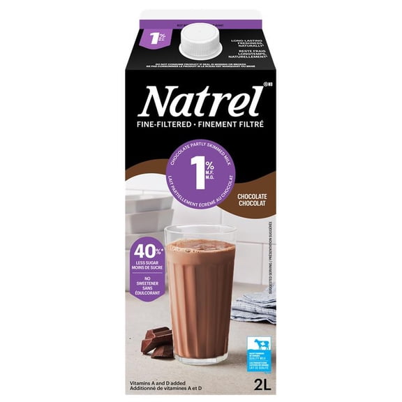 Natrel Lait au Chocolat 1 % Finement Filtré