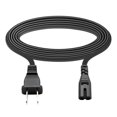 thumbnail image 1 of 5ft AC Power Cord Cable For Korg PA600 PA600QT Professional Keyboard 2-Prong, 1 of 5