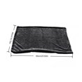 thumbnail image 1 of Microfibre Car Drying Towel Super Absorbent Grey Large Thick Polishing Clot Q1Z4, 1 of 1
