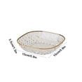 thumbnail image 3 of Dinner Plates | Square Appetizer Plates & Snack Dishes for Home Use, Food Grade PET Plastic Plates for Fruit, Candy, Nuts, and Table Settings, Set of 1, 3 of 6