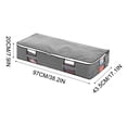 thumbnail image 3 of Storage Bags for Clothes Under Bed Storage Bag 5-Pack Foldable Under Bed Storage for Clothes Blankets and Shoes Large Capacity Storage Containers with Plastic Panel Structure Sturdy Sidewalls, 3 of 7