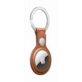 thumbnail image 3 of Apple AirTag Leather Key Ring - Saddle Brown, 3 of 3