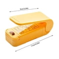 thumbnail image 3 of Portable Mini Sealing Machine 2024 Handheld Heat Vacuum Sealer 2 In 1 Bag Sealer And Cutter For Food Storage Bags Snacks Freshness Preservation, 3 of 5