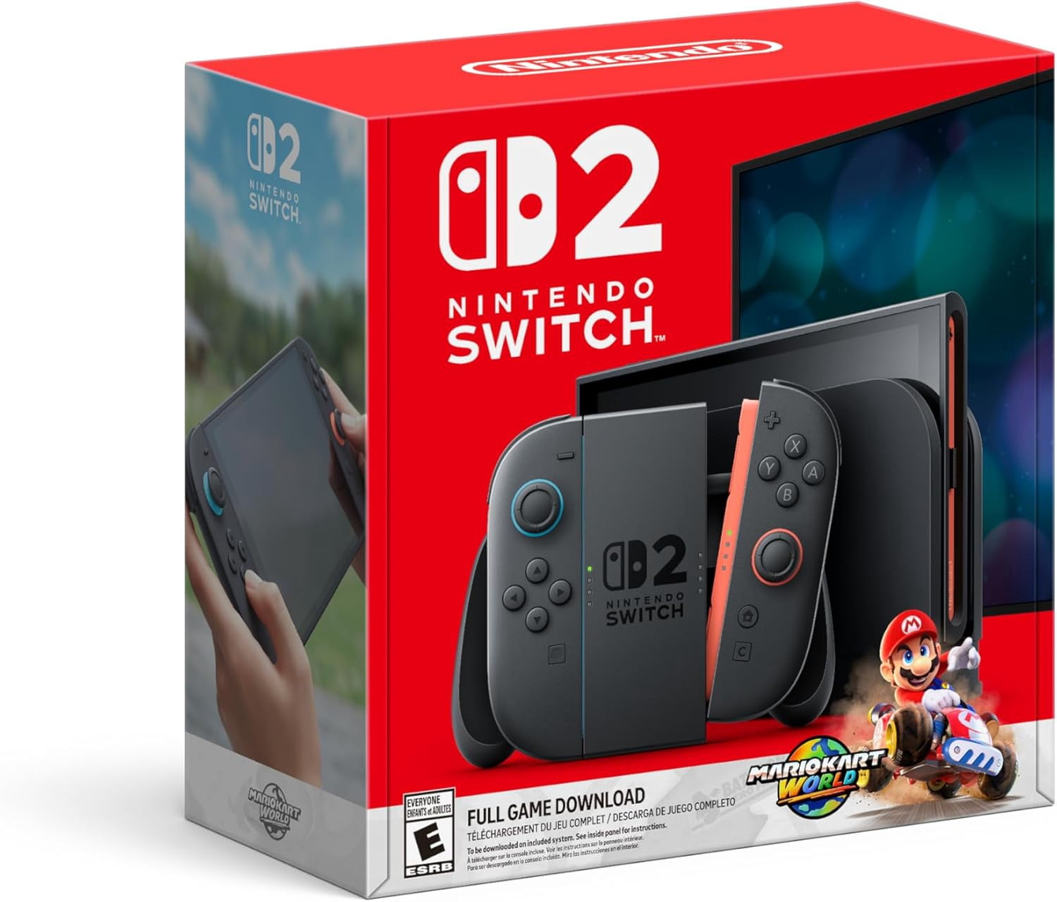 スイッチ Nintendo Switch Restored Nintendo Switch™ 2 + Mario Kart™ World Bundle Enhanced