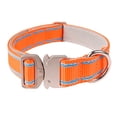 thumbnail image 1 of Reflective Nylon Dog Collar for Medium and Large Dogs – Reinforced Heavy Duty Pet Collar with Metal Quick Release Buckle Adjustable Outdoor Use Pet Others, 1 of 5