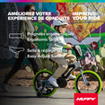 thumbnail image 4 of Huffy 18" Electro-Light Kids' Bike, Fits Riders 42" - 49", Gray/Green, Kids, Unisex, 4 of 11