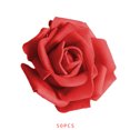 thumbnail image 4 of 50pcs Artificial Bionic Flowers PE Foam Fake Lifelike Roses Wedding Egagement Decorations, 4 of 8