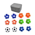 thumbnail image 3 of Siruishop Foosball Balls Recreation Small Accessory Decor Balls Table Soccer Foosballs 3.2cm Option A, 3 of 8
