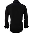 thumbnail image 2 of Chemises Habillées pour Hommes Coupe Régulière Manches Longues Chemise pour Homme, 2 of 5