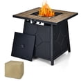 thumbnail image 1 of Costway 28 Inches Propane Gas Fire Pit Table  40,000 BTU Outdoor Heater W/Cover, 1 of 10