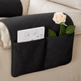 thumbnail image 4 of Aodebiao Premium Lambskin Sofa Armrest & Headrest Cushion Set with Storage Pockets - Waterproof, Scratch-Resistant - Fits Most Chairs (22.5x15 Inches, 6 Colors), 4 of 6