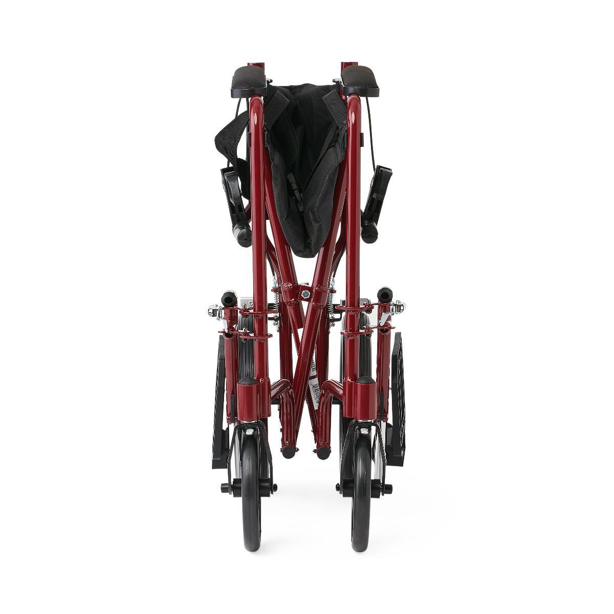 Medline Excel Chaise de Transport de Luxe en Aluminium