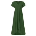thumbnail image 3 of Robe Longue Maxi Décontractée Sans Manches pour Soirée Club, 3 of 4