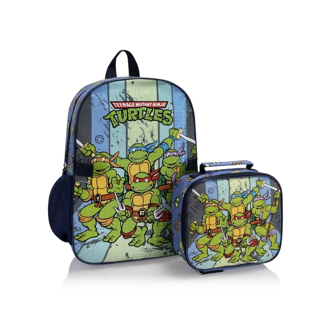Heys Kids TMNT 2pc (Backpack & Lunch Bag) Set, Back to School Supplies