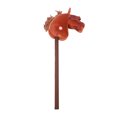 thumbnail image 2 of Adorable Lifelike Stick Horse with  Sounds, Soft Plush Toy for Little Adventurers, 2 of 7