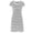 White, variant on Tranfacy Women's Short Sleeve Maternity Dress,Maternity Nursing Dress,Striped Nursing Maternity Dress Short Sleeve Round Neck Delivery Gown