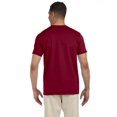 thumbnail image 4 of Gildan - T-Shirt Softstyle - 64000 - Rouge Cerise Antique - Taille : S, 4 of 8