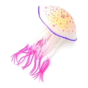 Décoration de réservoir de poisson en silicone, Jellyfish réservoir de poissons, Bureau de simulation artificielle aquarium de ménage jardin de réservoir à poisson