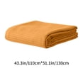 thumbnail image 2 of TopLLC Blanket,Throw Blanket,Fall Blanket Fiber Blanket Thickened Solid Color Sofa Blanket Conditioning Blanket Nap Blanket 43.3 X 51.18 Inches Blanket Blanket, 2 of 5