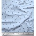 thumbnail image 1 of Soimoi Poly Georgette Fabric Artistic Floral Shirting Print Fabric by The Yard 52 Inch Wide, 1 of 3