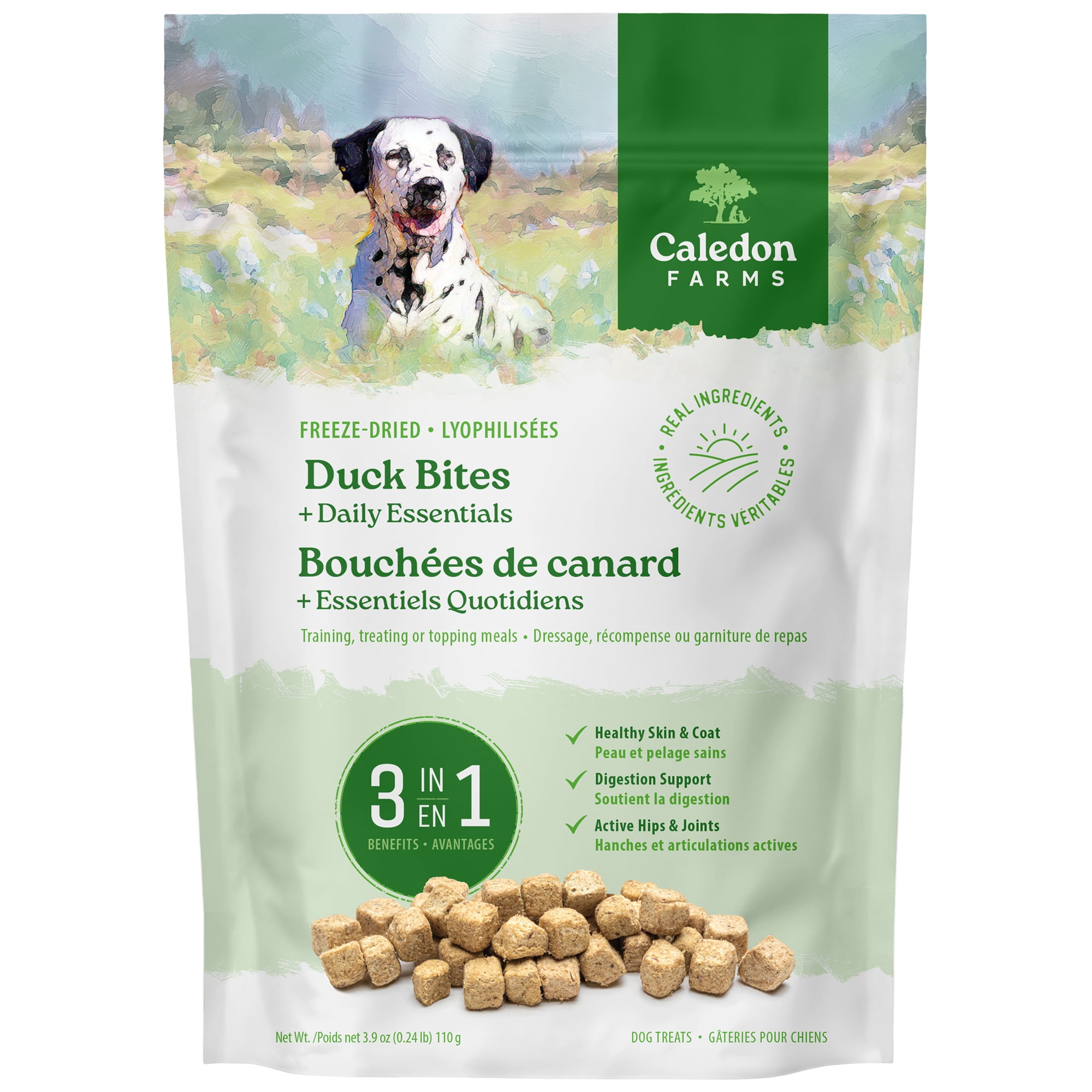 Caledon Farms Freeze-Dried Duck Bites Plus